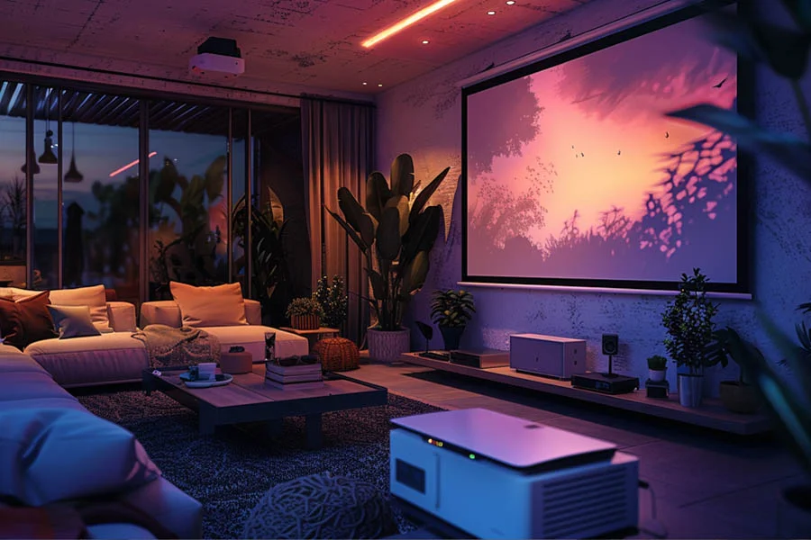 led 4k projector